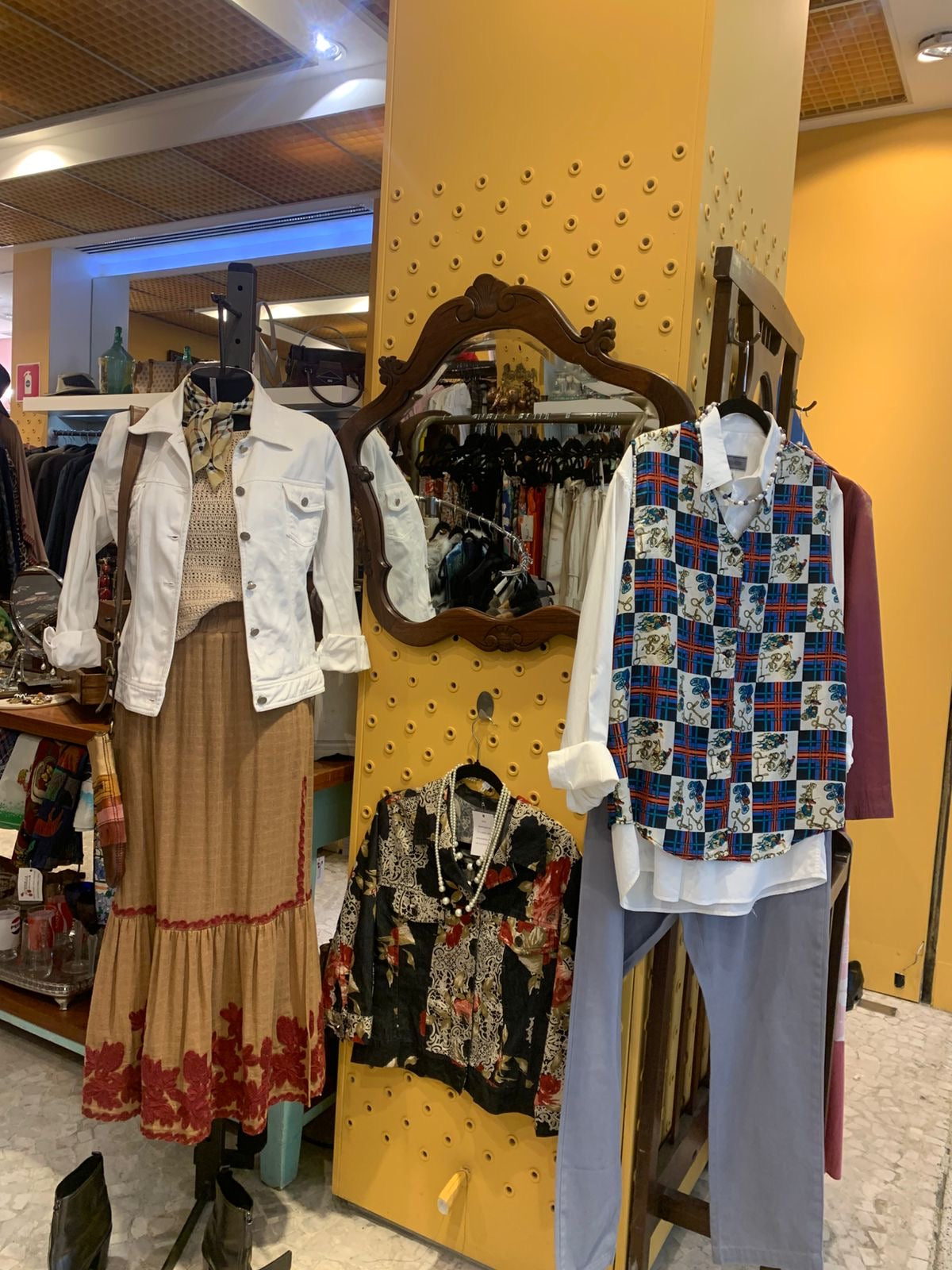 Jaqueta jeans branca
