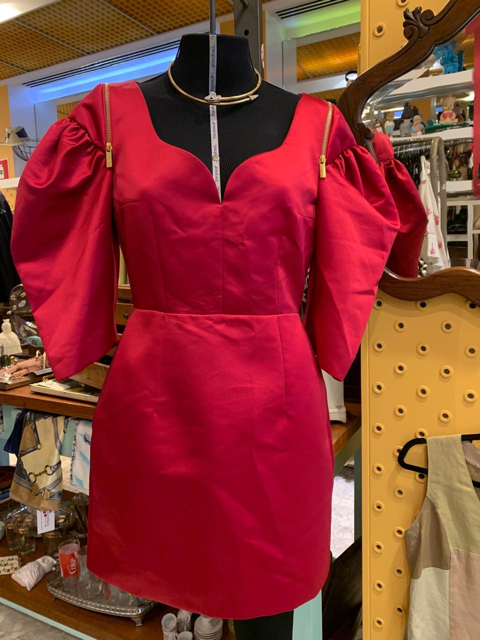 Vestido VITOR ZERBINATO vermelho
