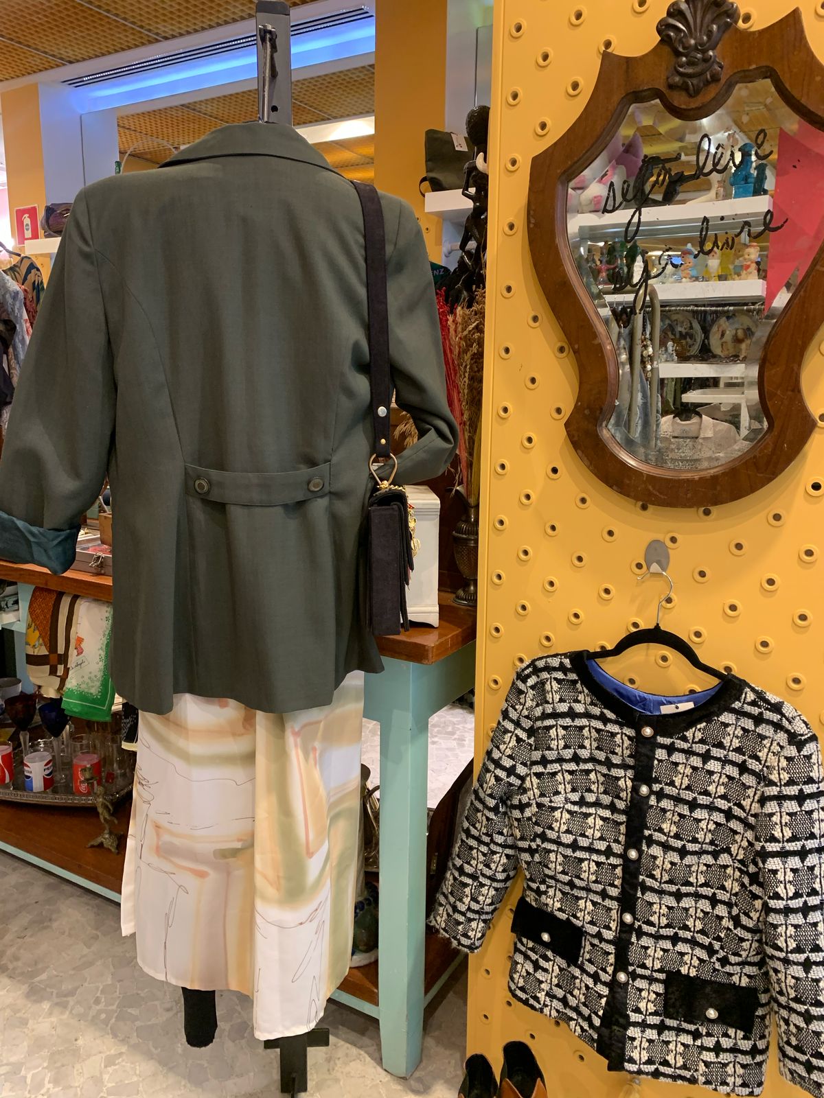 Blazer verde vintage