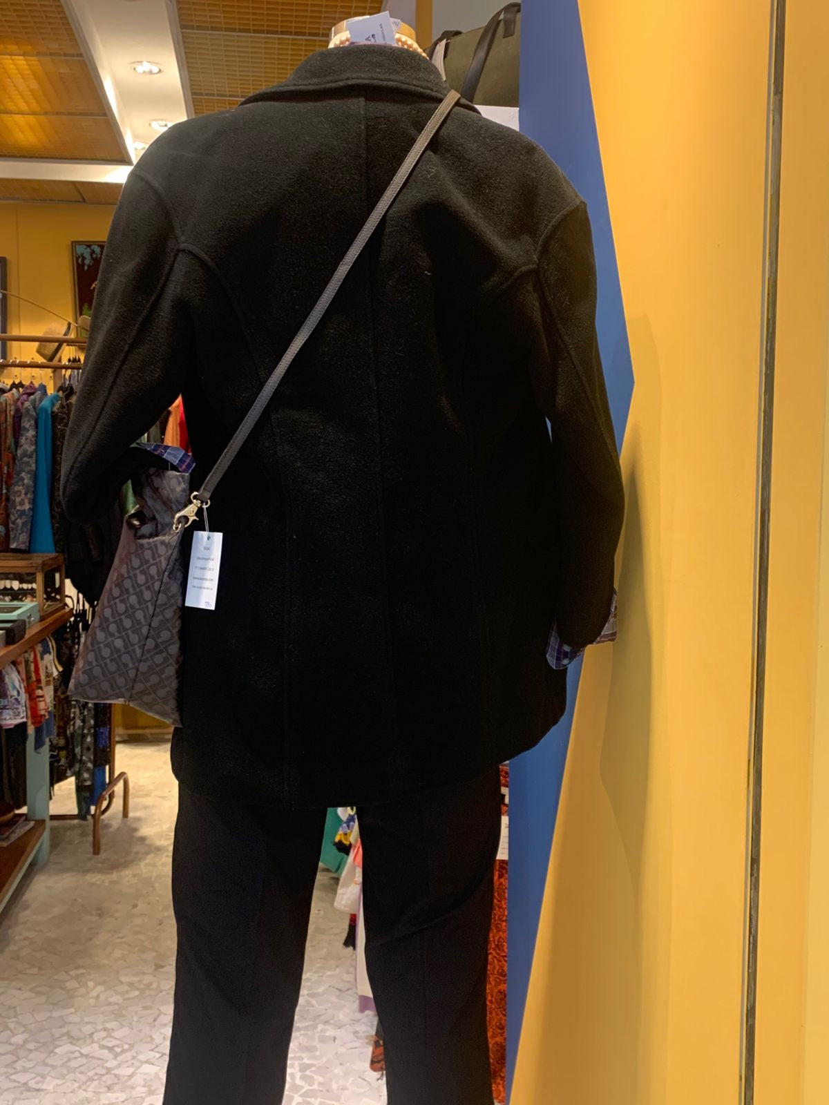 Calça preta básica Calvin Klein