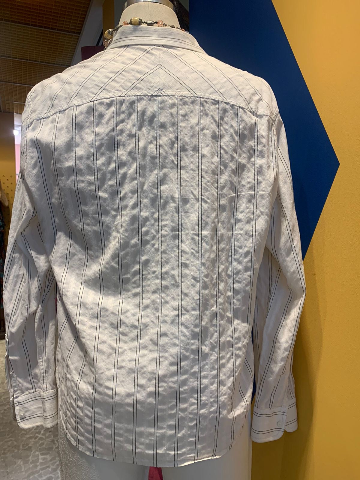 Camisa listras da Armani Exchange