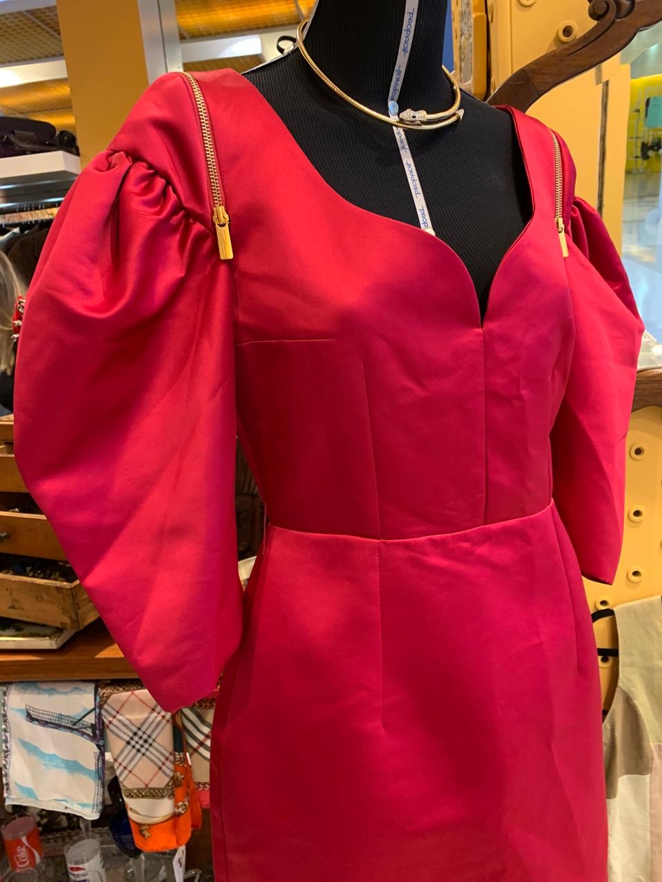 Vestido VITOR ZERBINATO vermelho