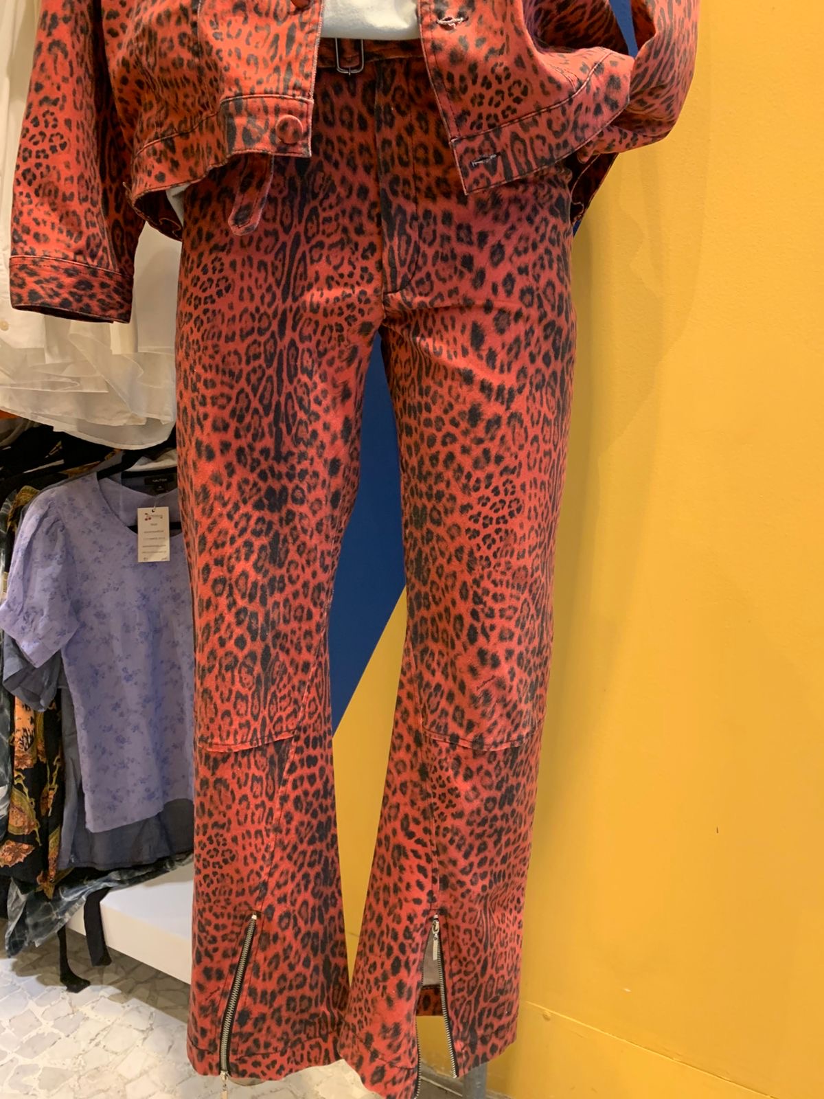 Conjunto onça laranja