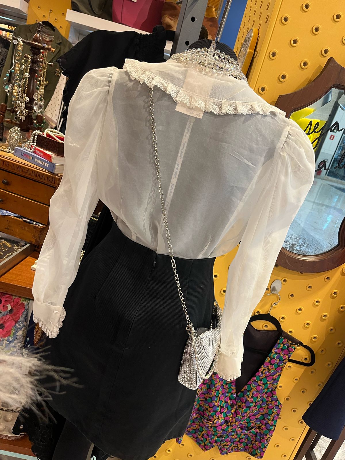 Saia preta DOLCE GABBANA