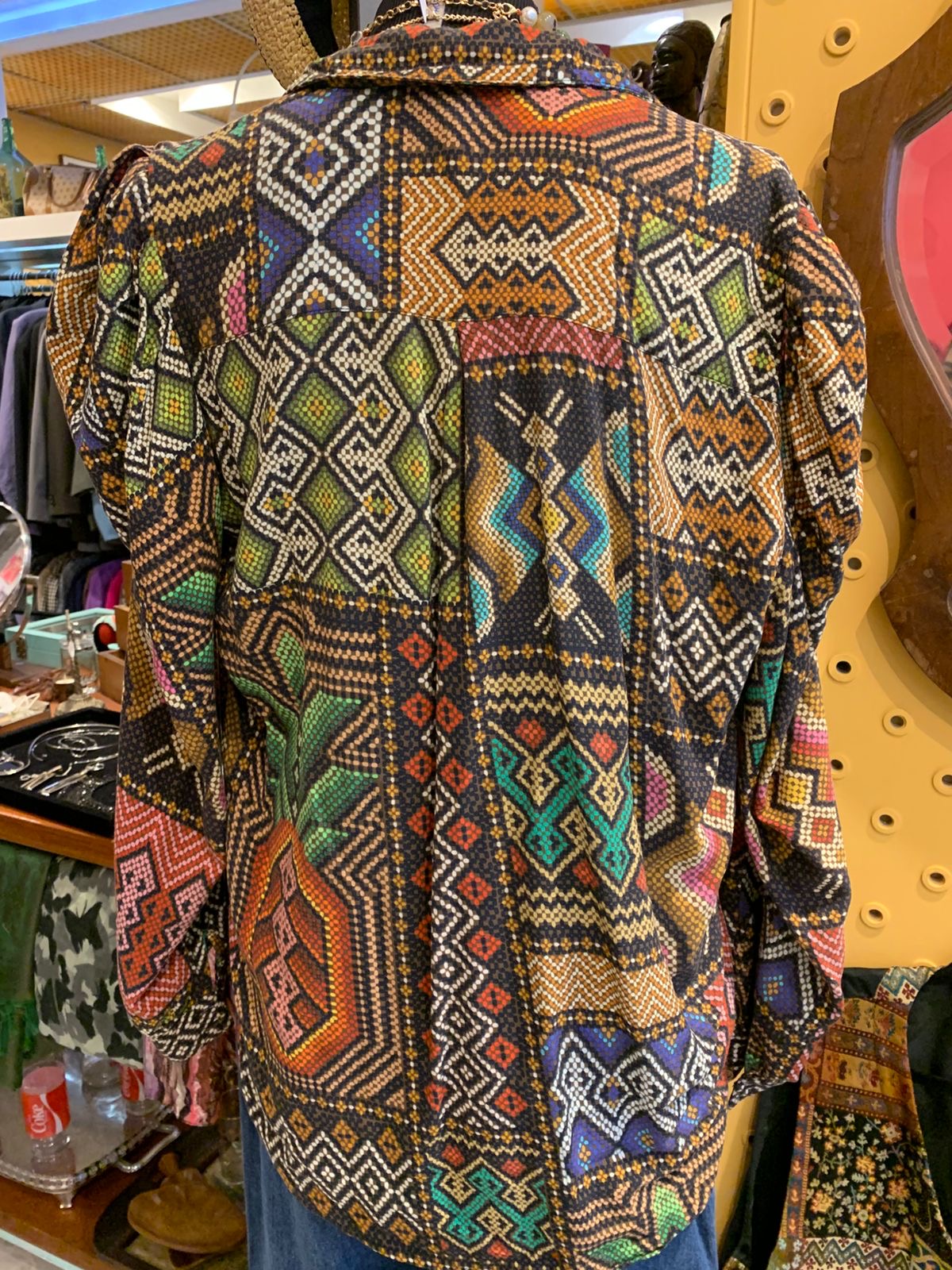 Camisa mangas bufantes