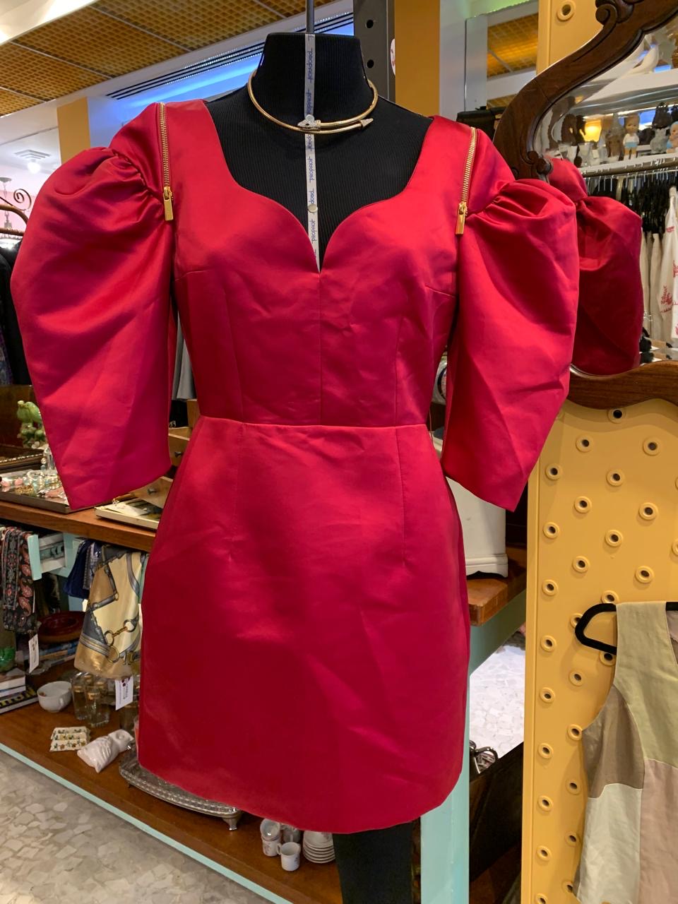Vestido VITOR ZERBINATO vermelho