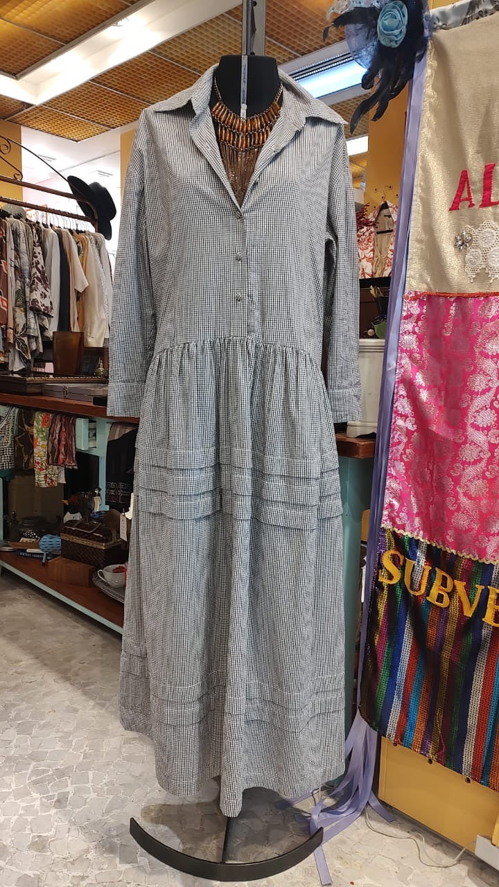 Vestido MABÔ azul