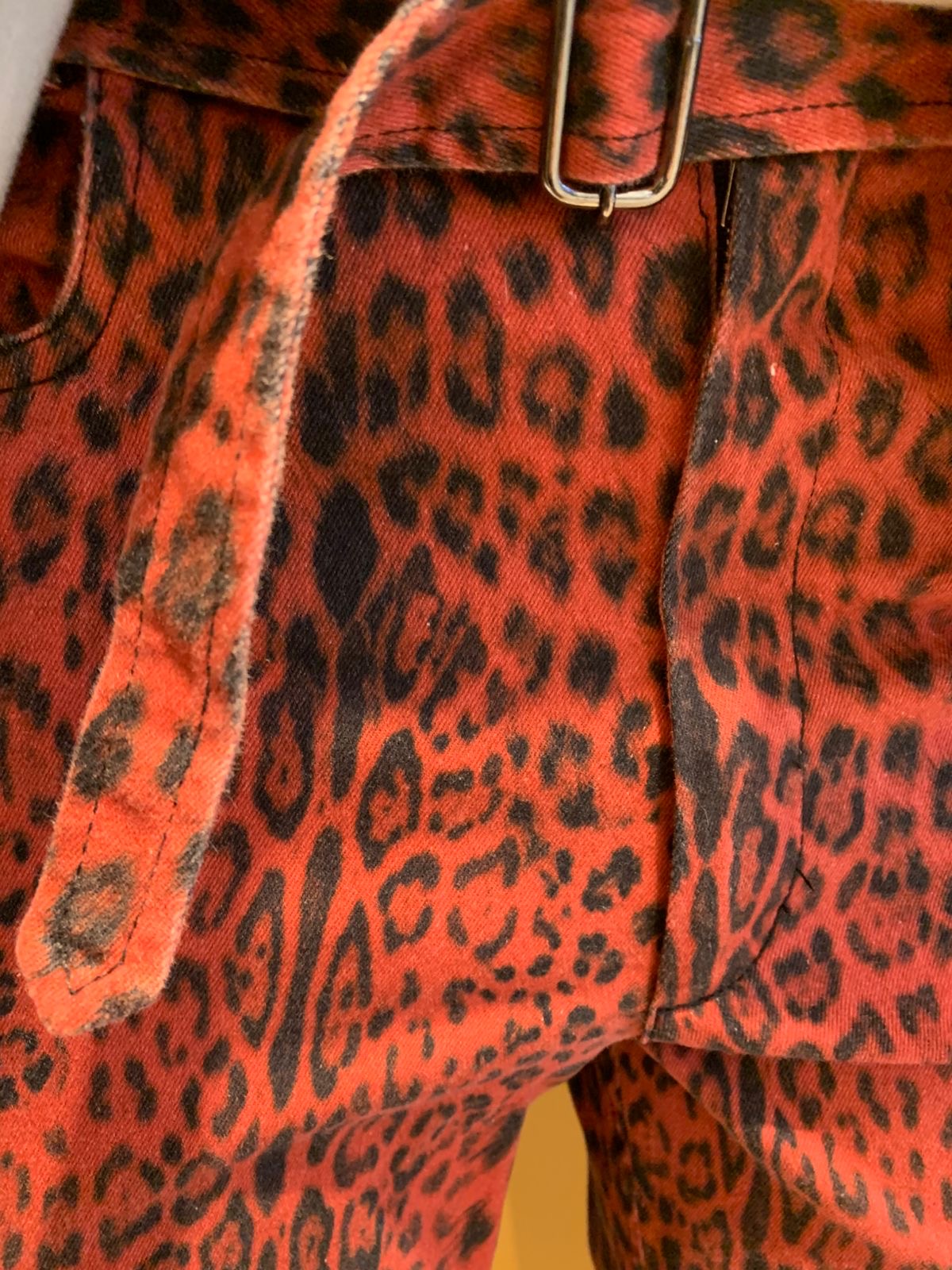 Conjunto onça laranja