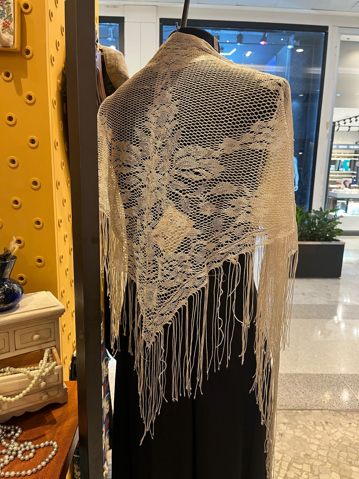Lenço delicado branco
