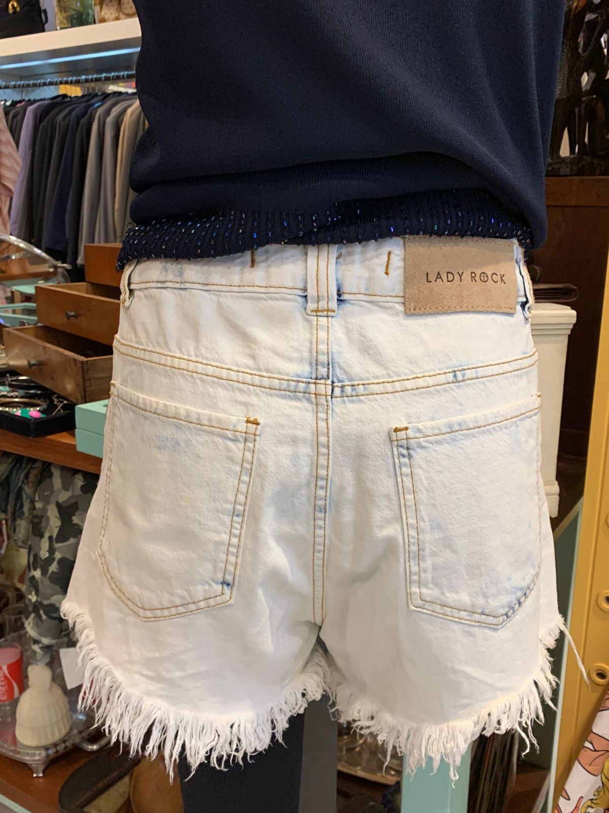 Shorts jeans claro