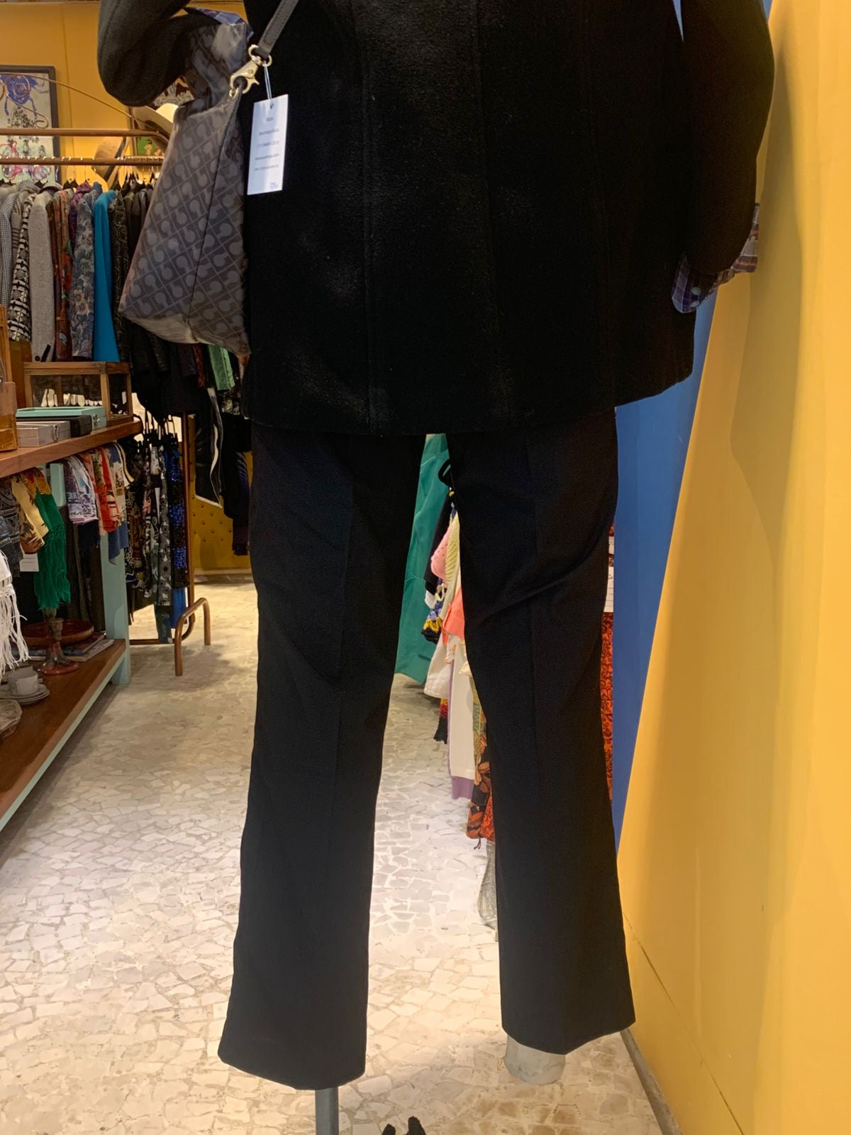 Calça preta básica Calvin Klein