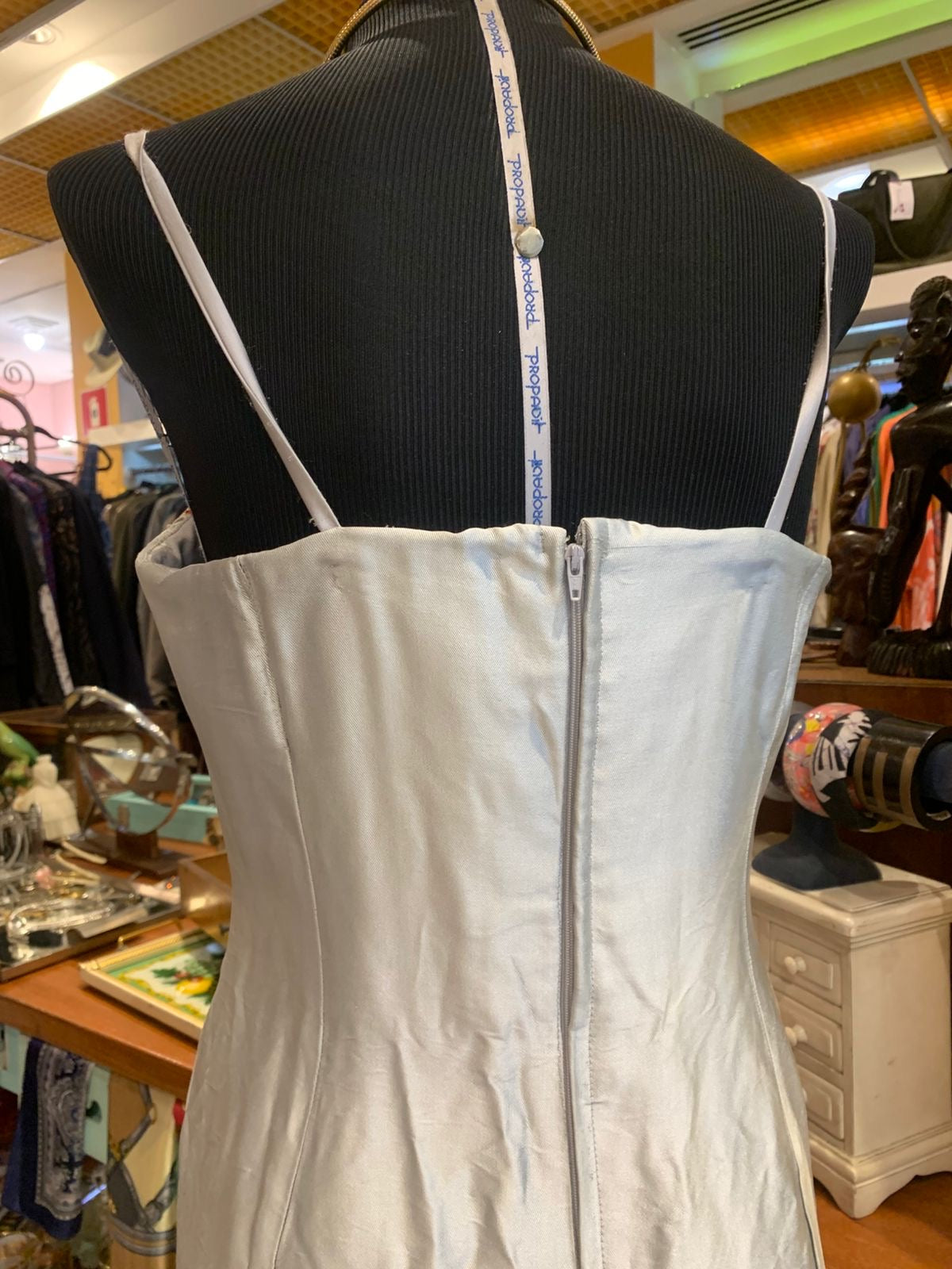 vestido MARCELO QUADROS pintado a mão
