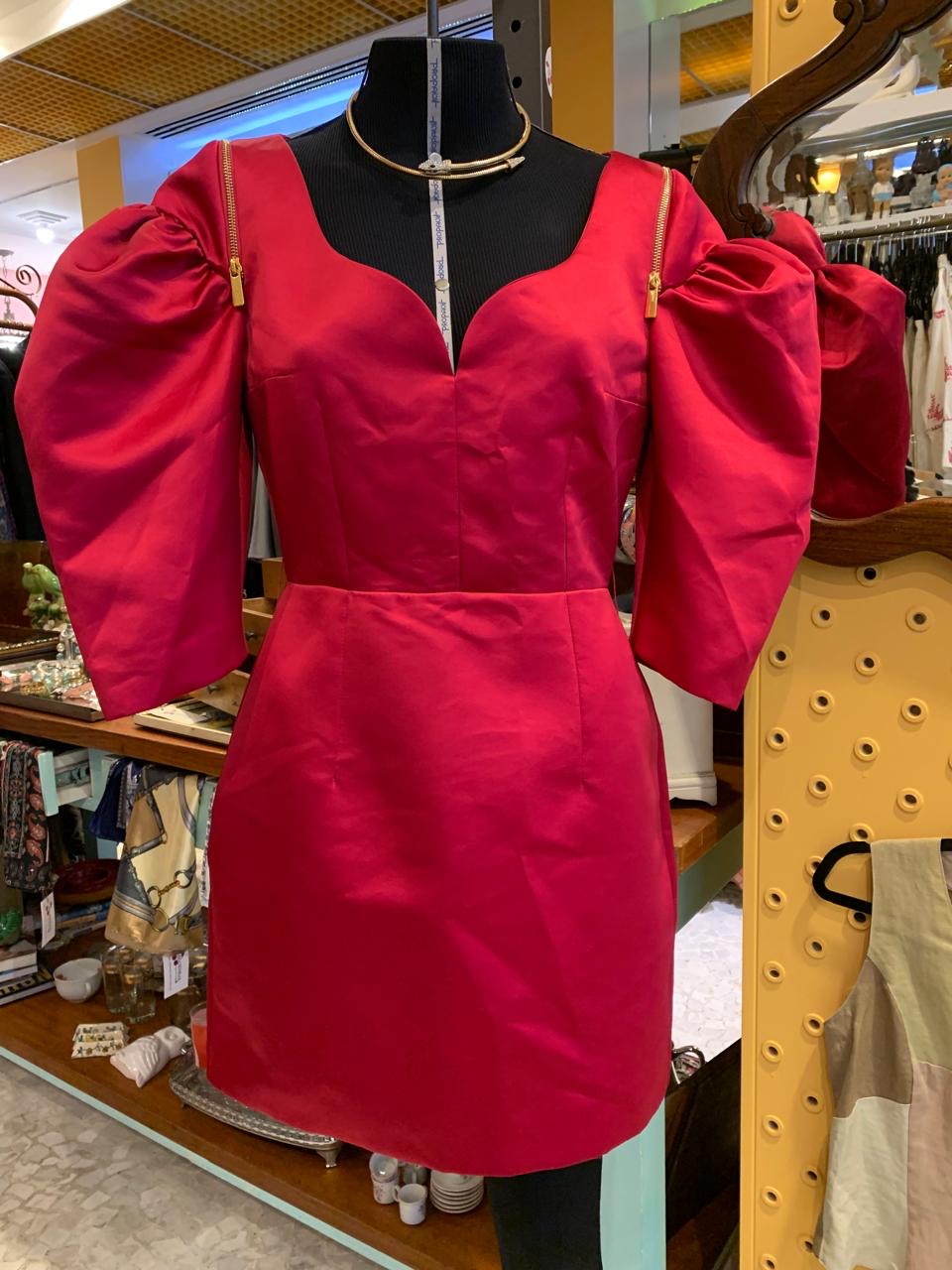 Vestido VITOR ZERBINATO vermelho