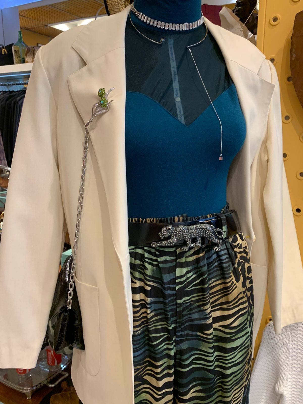 Body azul petróleo