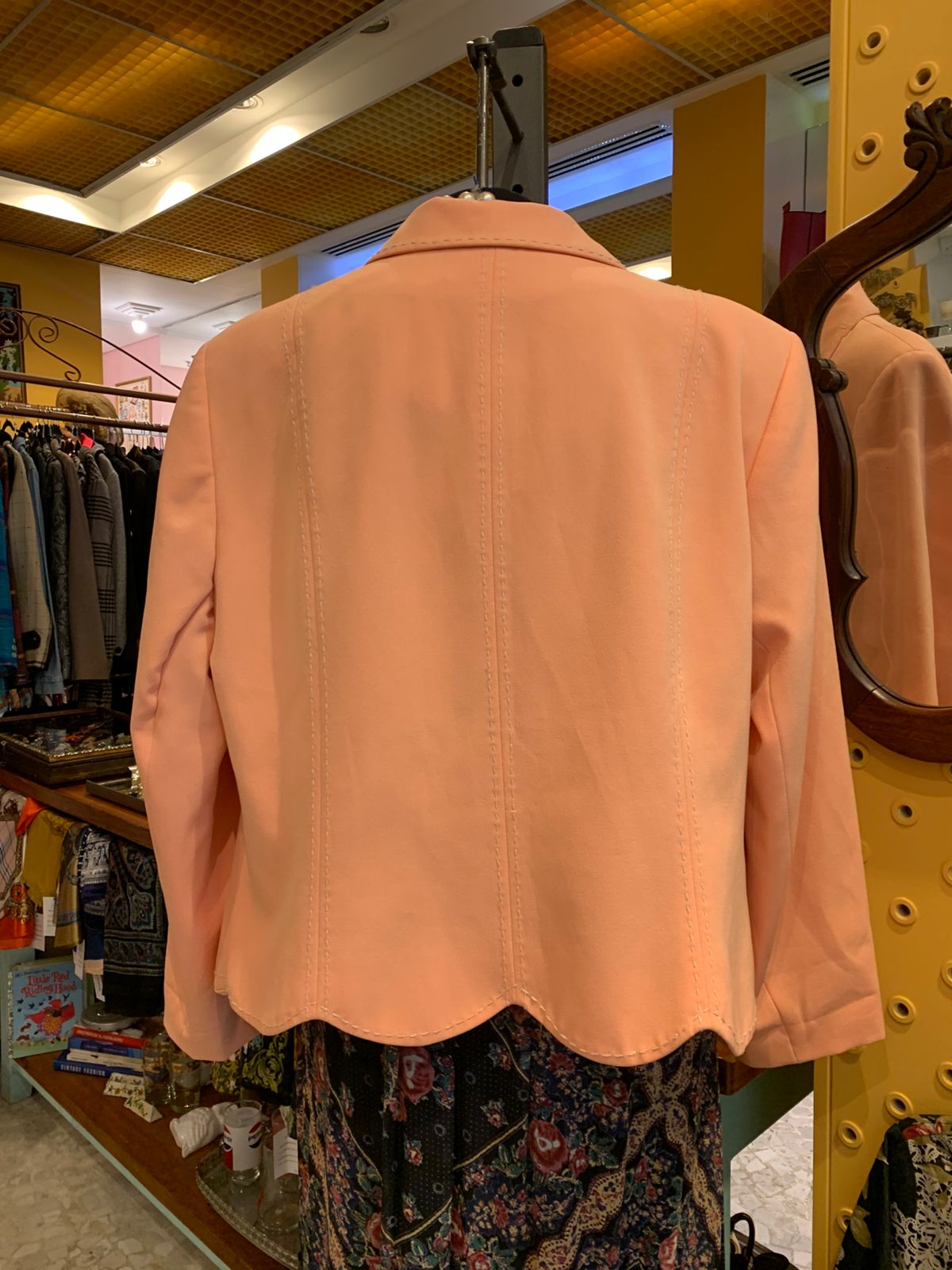 Blazer laranja vintage