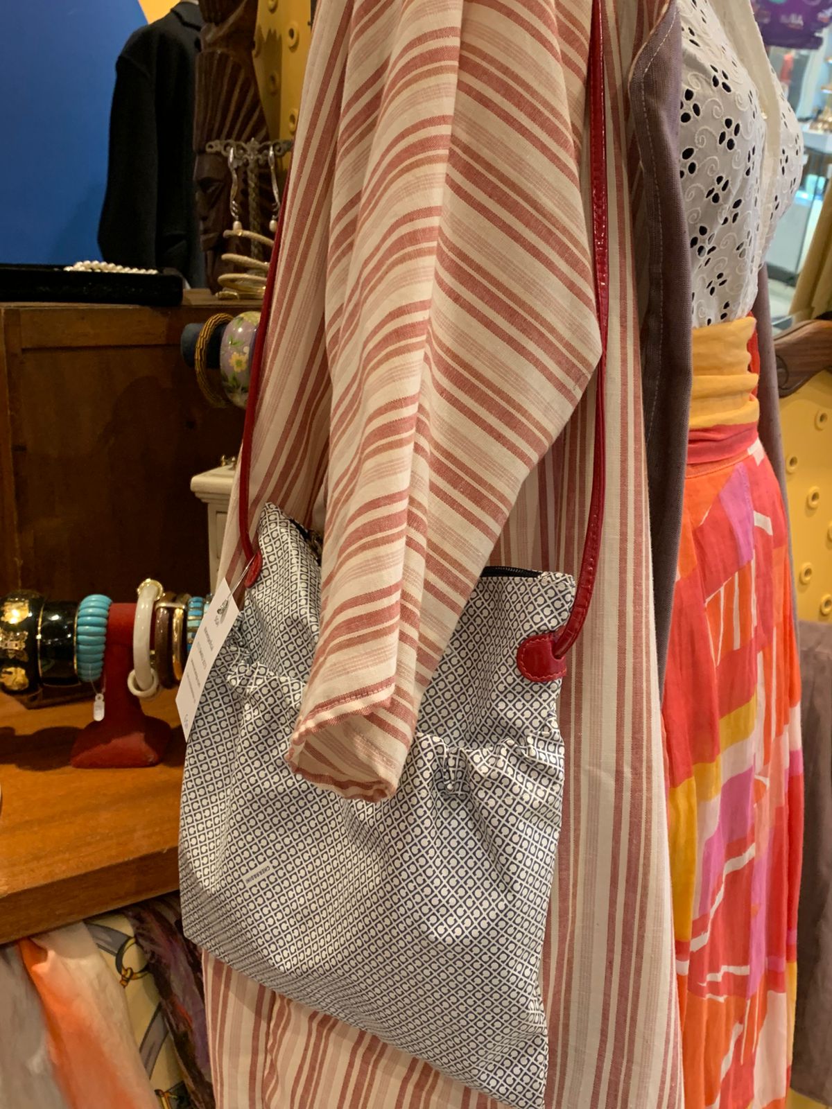 Kimono listrado upcycling