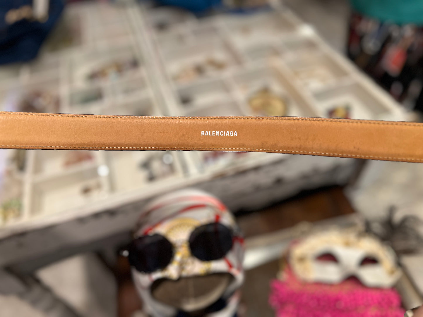 Cinto Balenciaga Belt Black