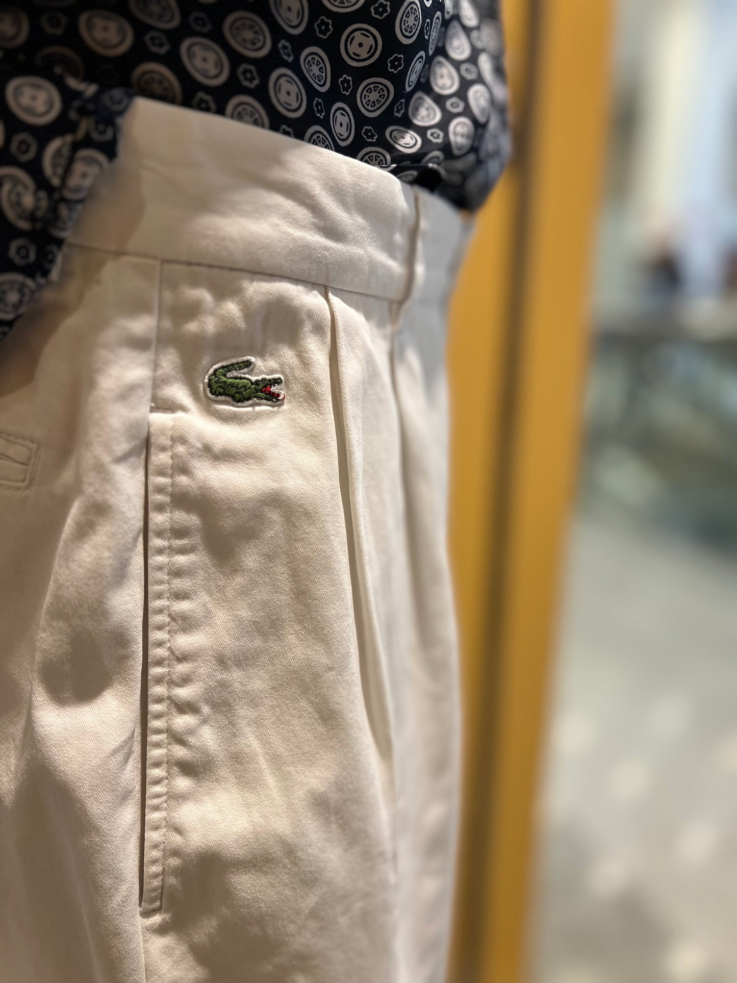 Calça Lacoste Branca