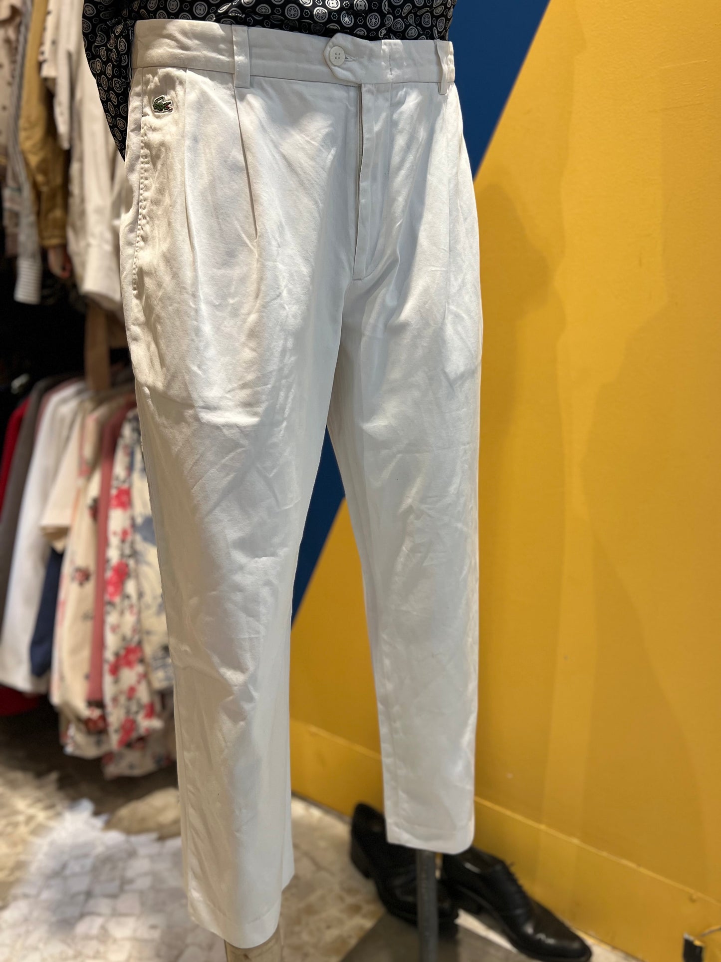 Calça Lacoste Branca