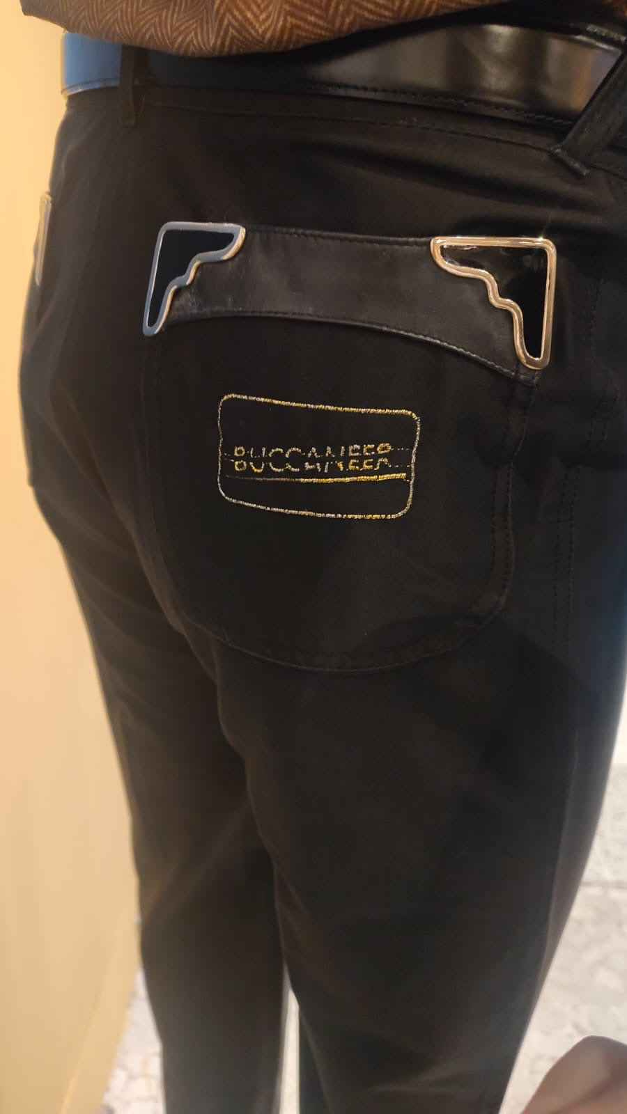 Calça alfaiataria masculina preta
