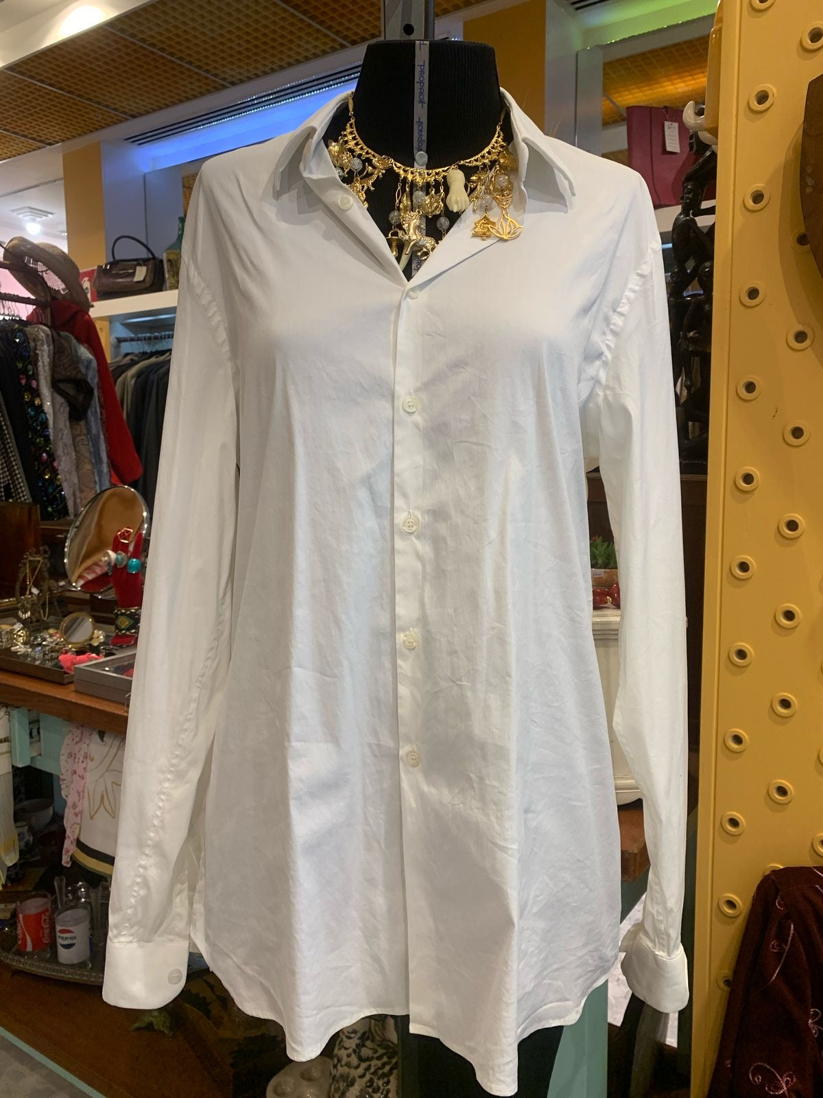 Camisa branca PRADA