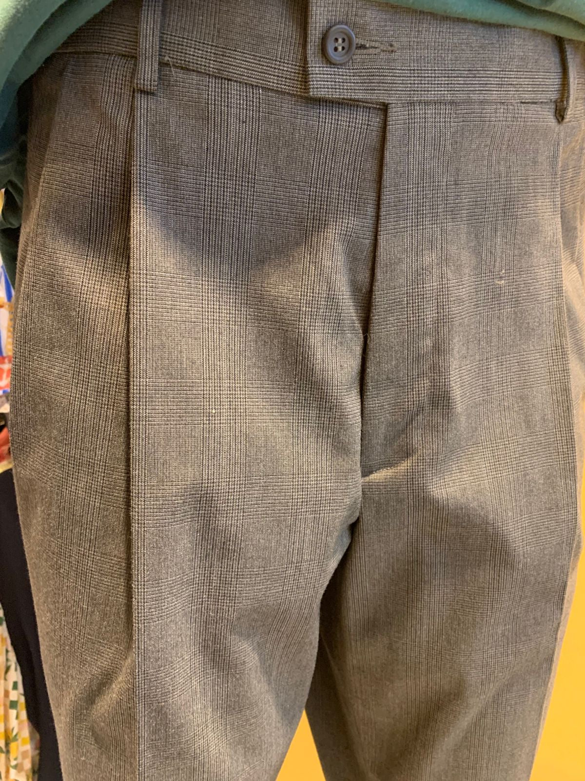Calça alfaiataria cinza