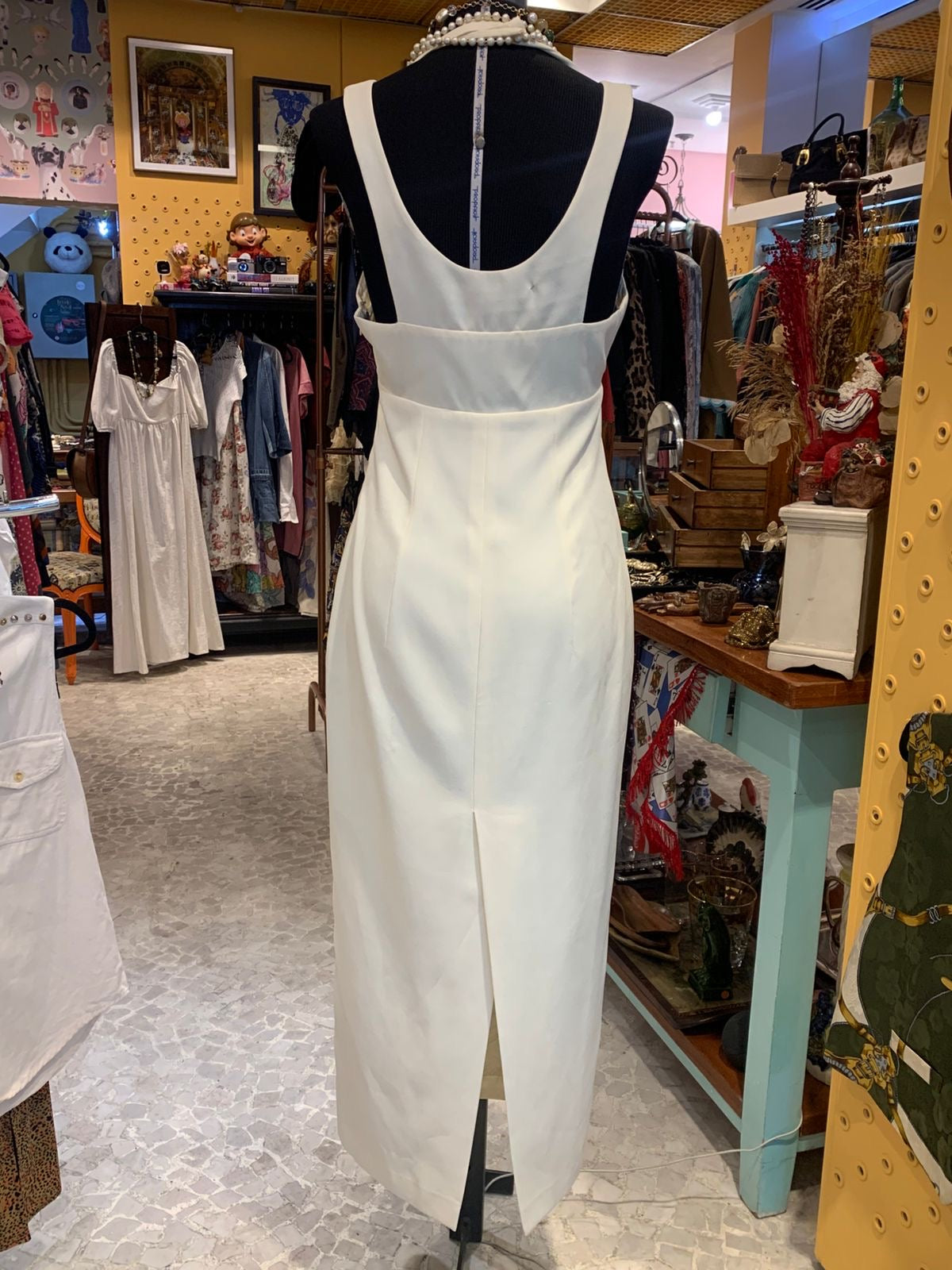 Vestido vintage off white