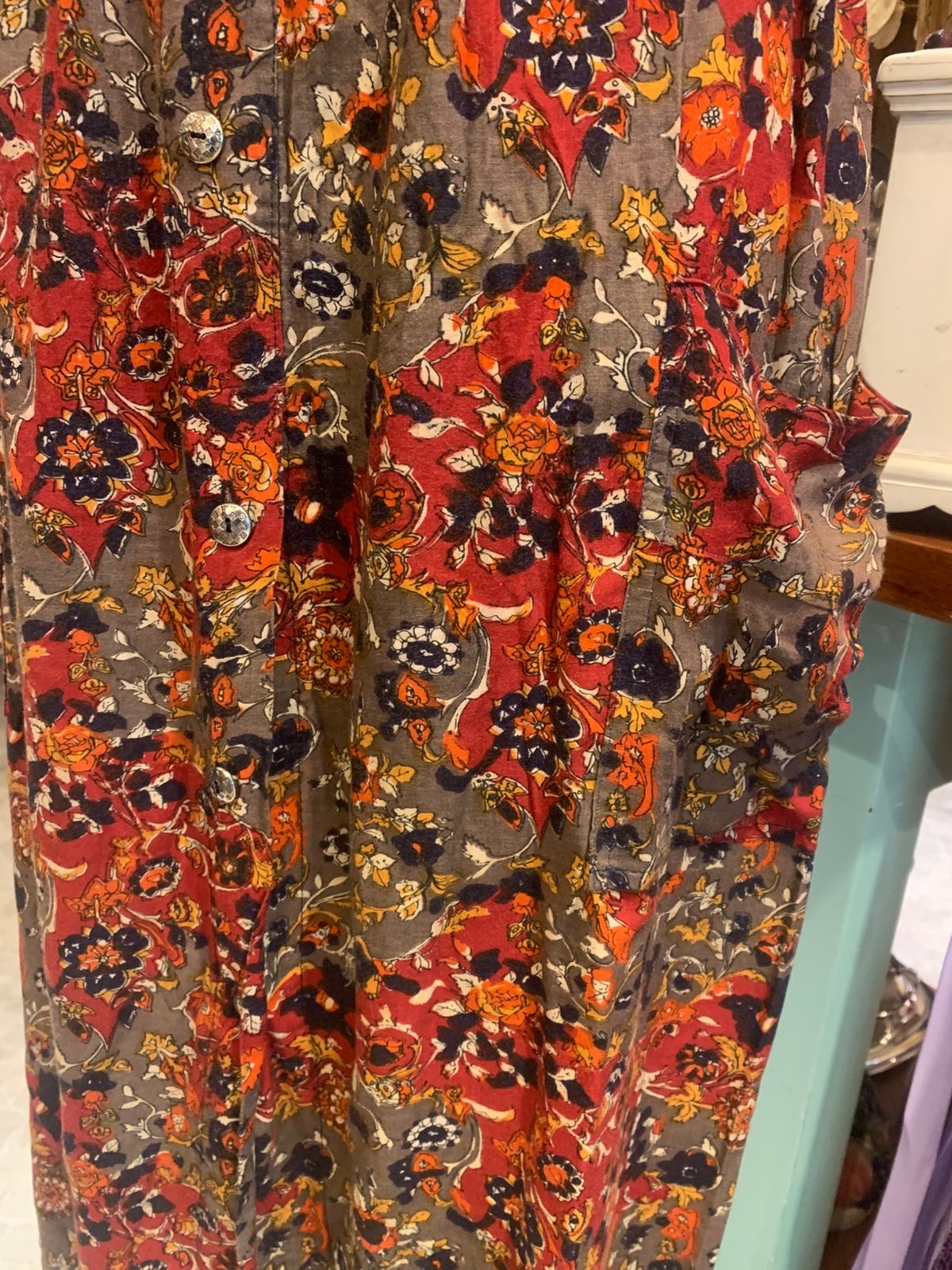Saia florida laranja