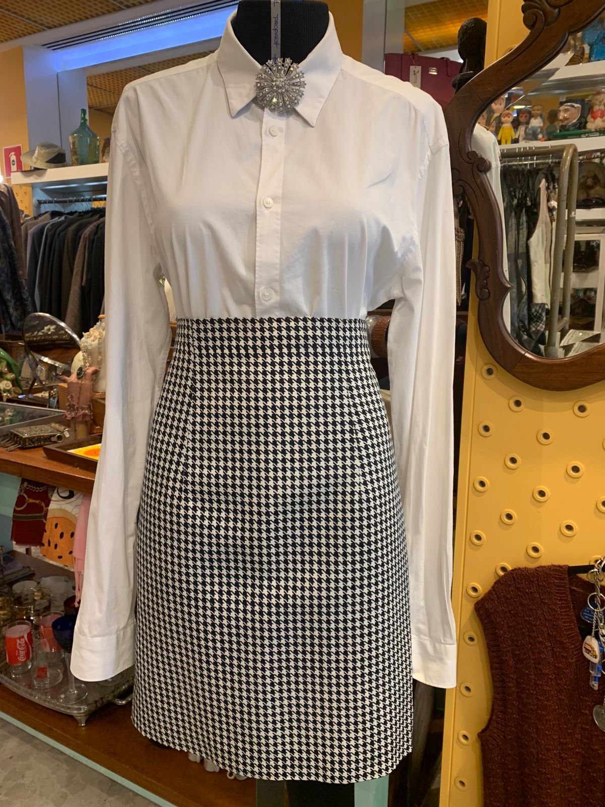 Camisa branca Prada