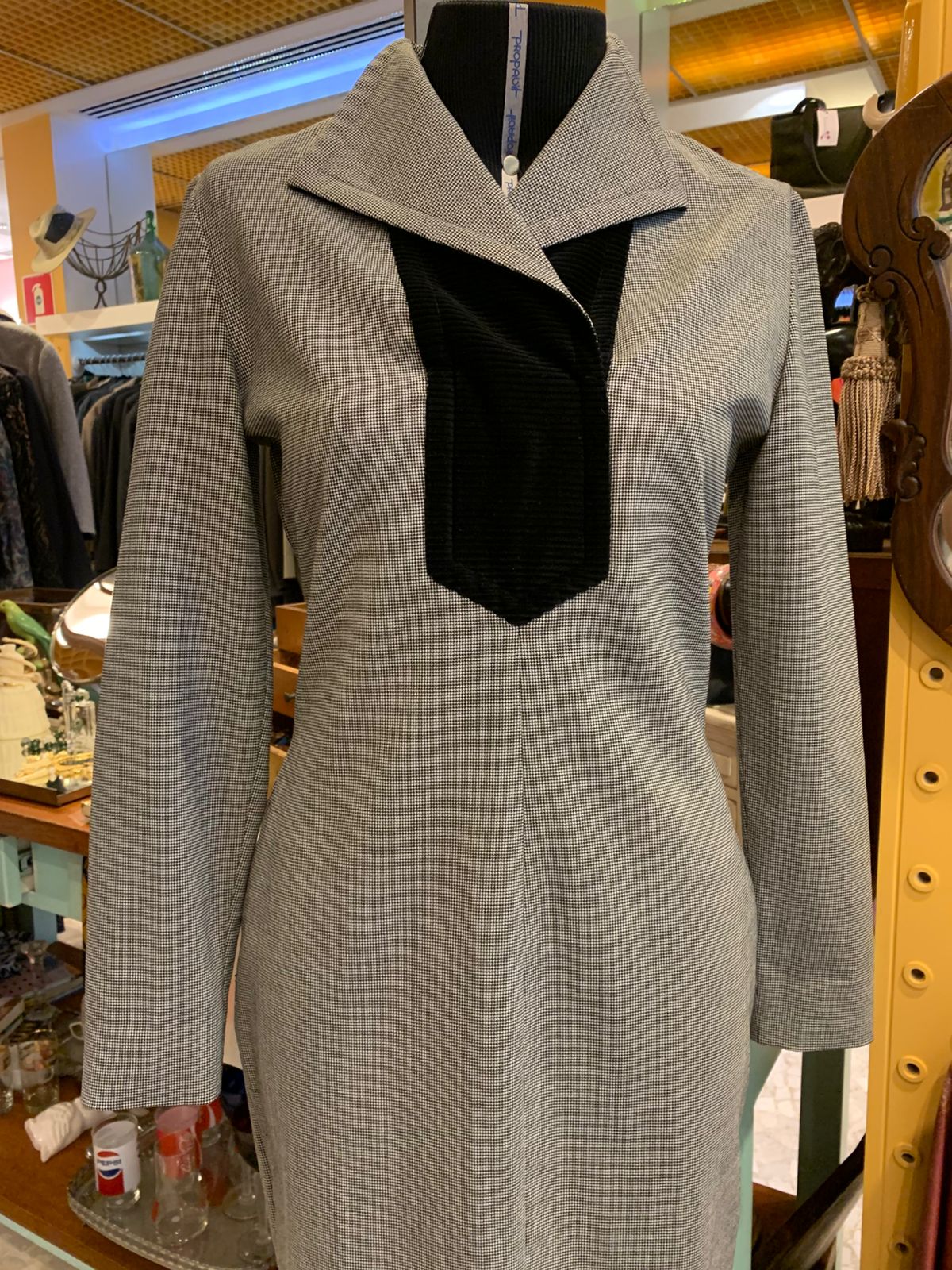 Vestido GIVENCHY cinza