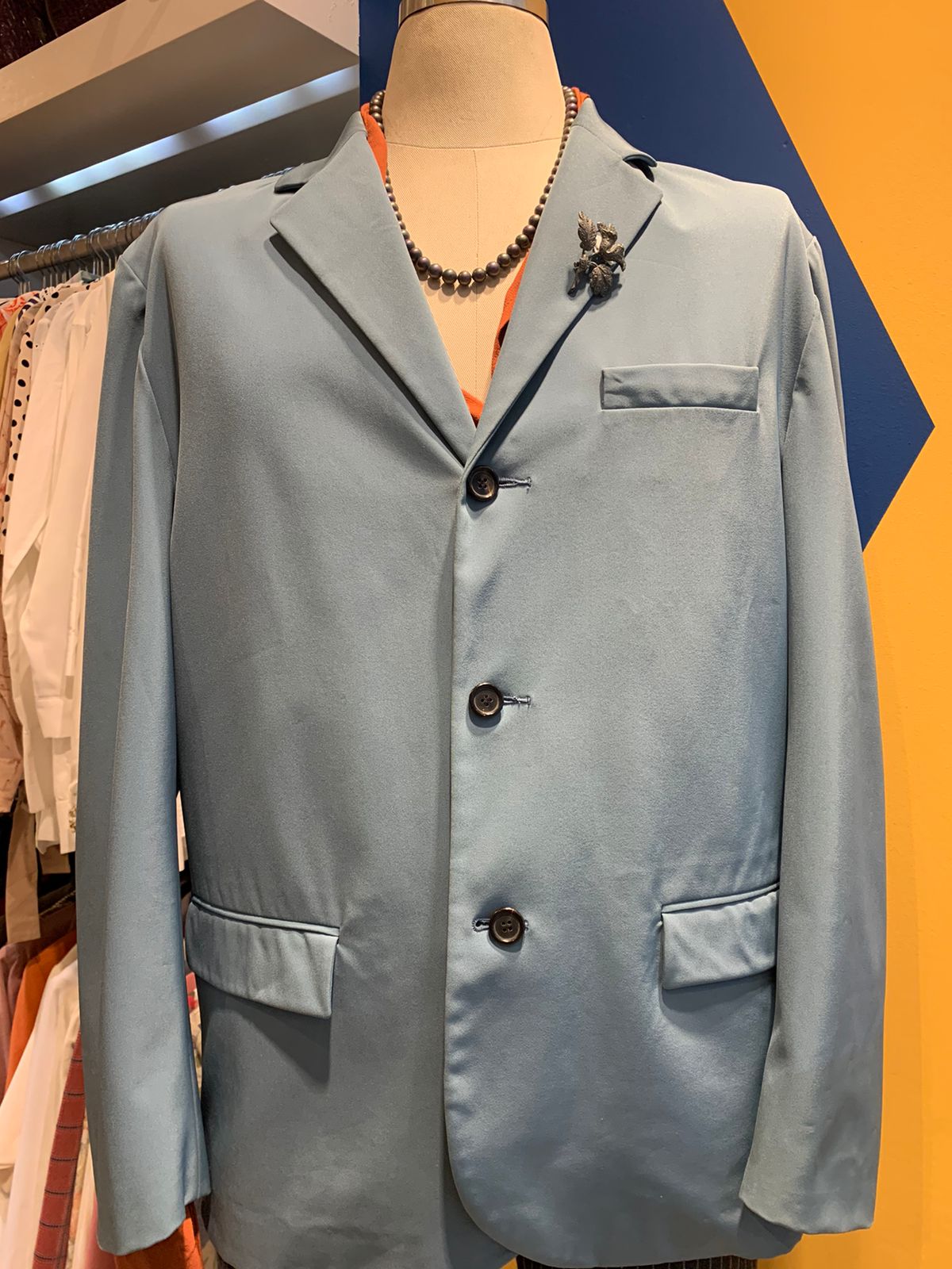 Blazer azul Prada