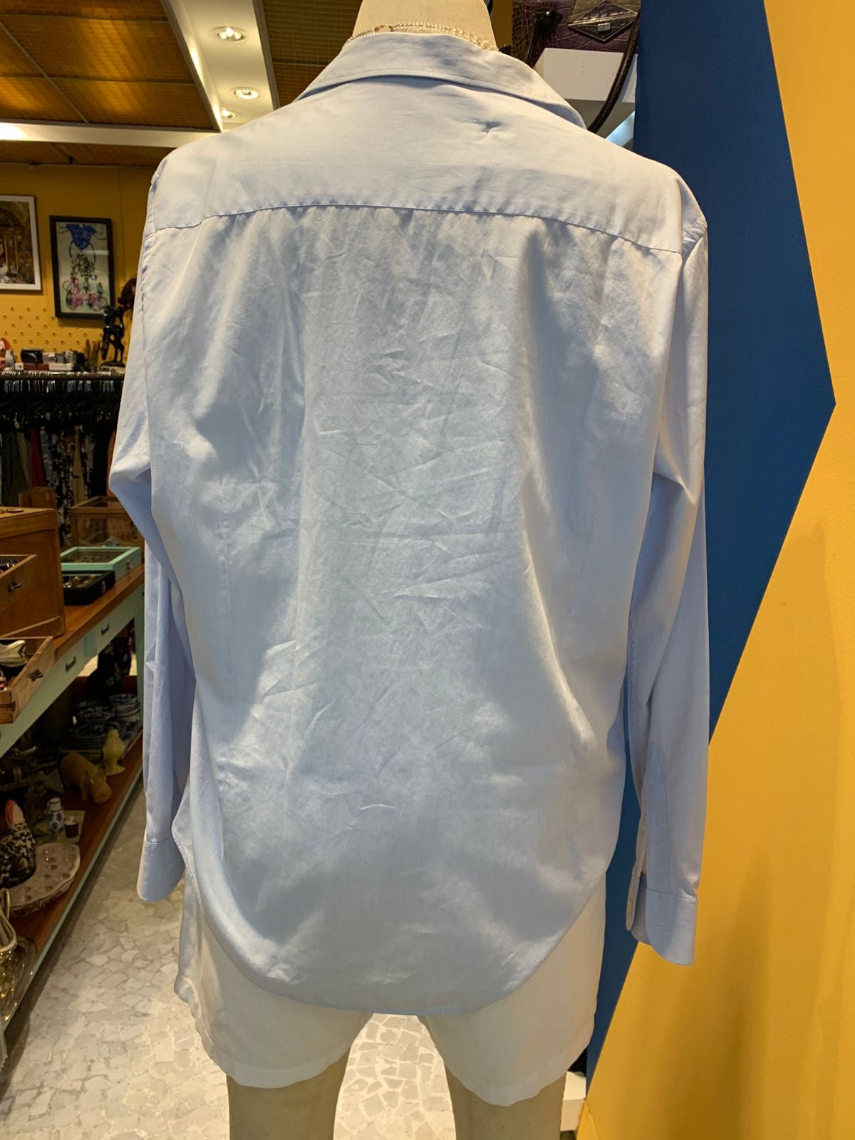 Camisa azul Massimo Dutti