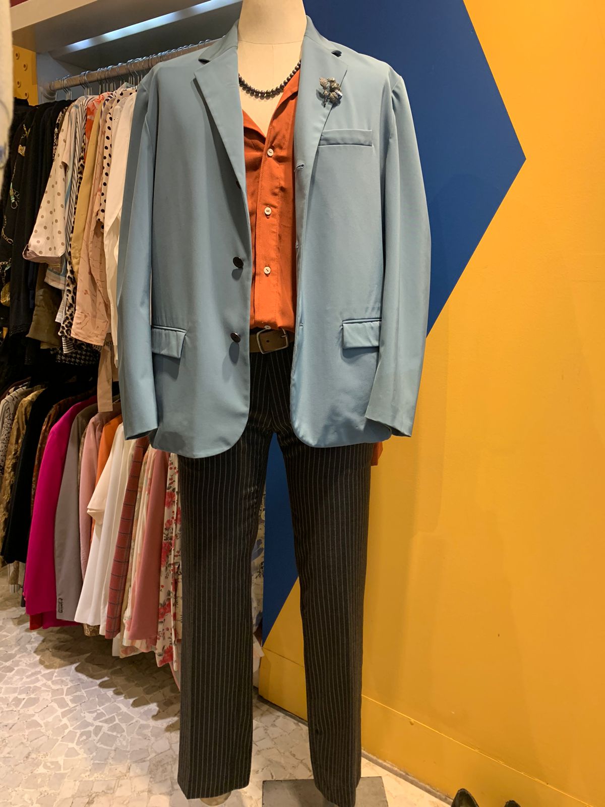 Blazer azul Prada