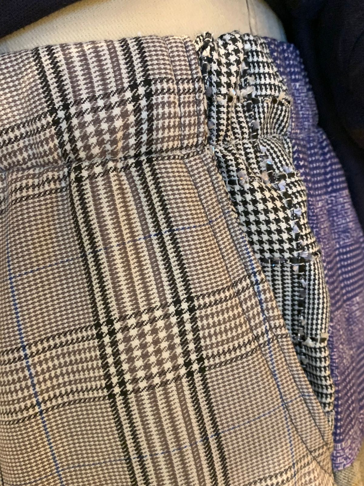 Calça upcycling