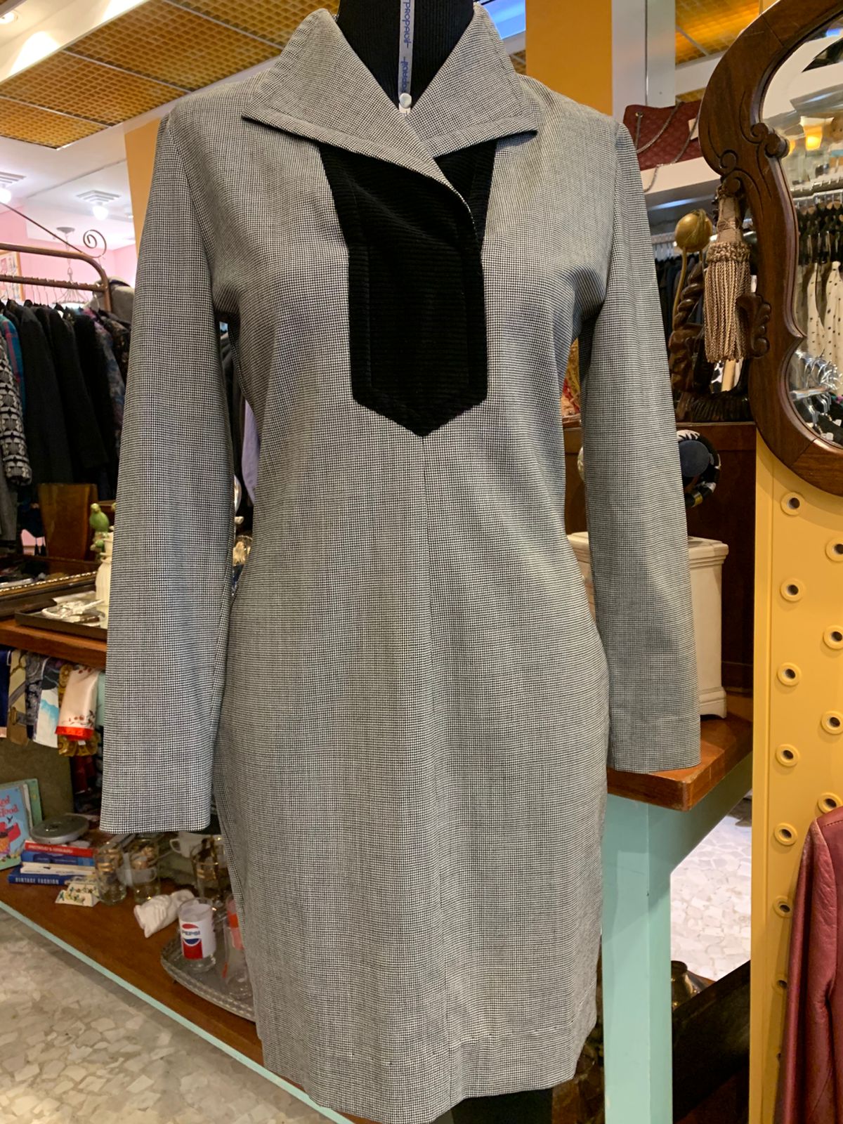 Vestido GIVENCHY cinza