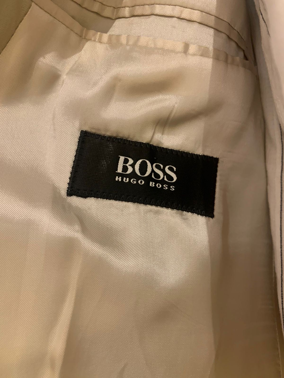 Blazer creme Hugo Boss