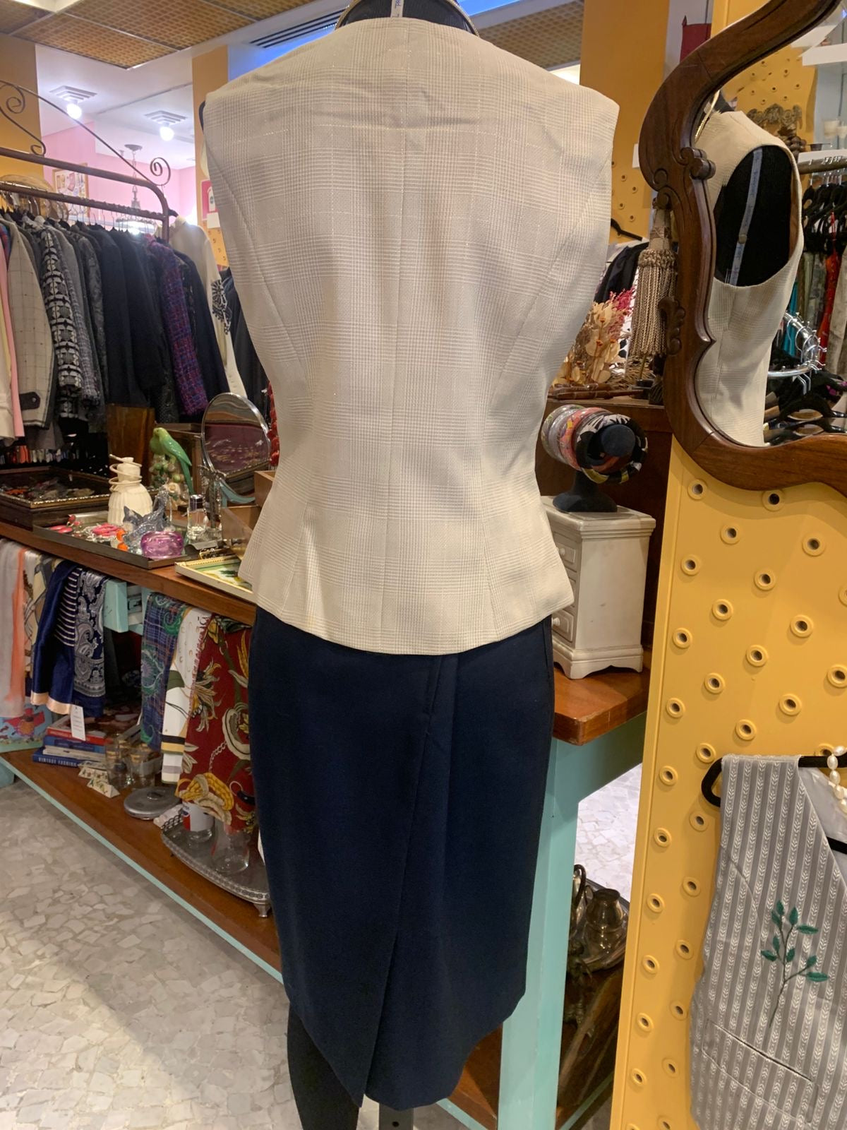Conjunto de 3 peças alfaiataria