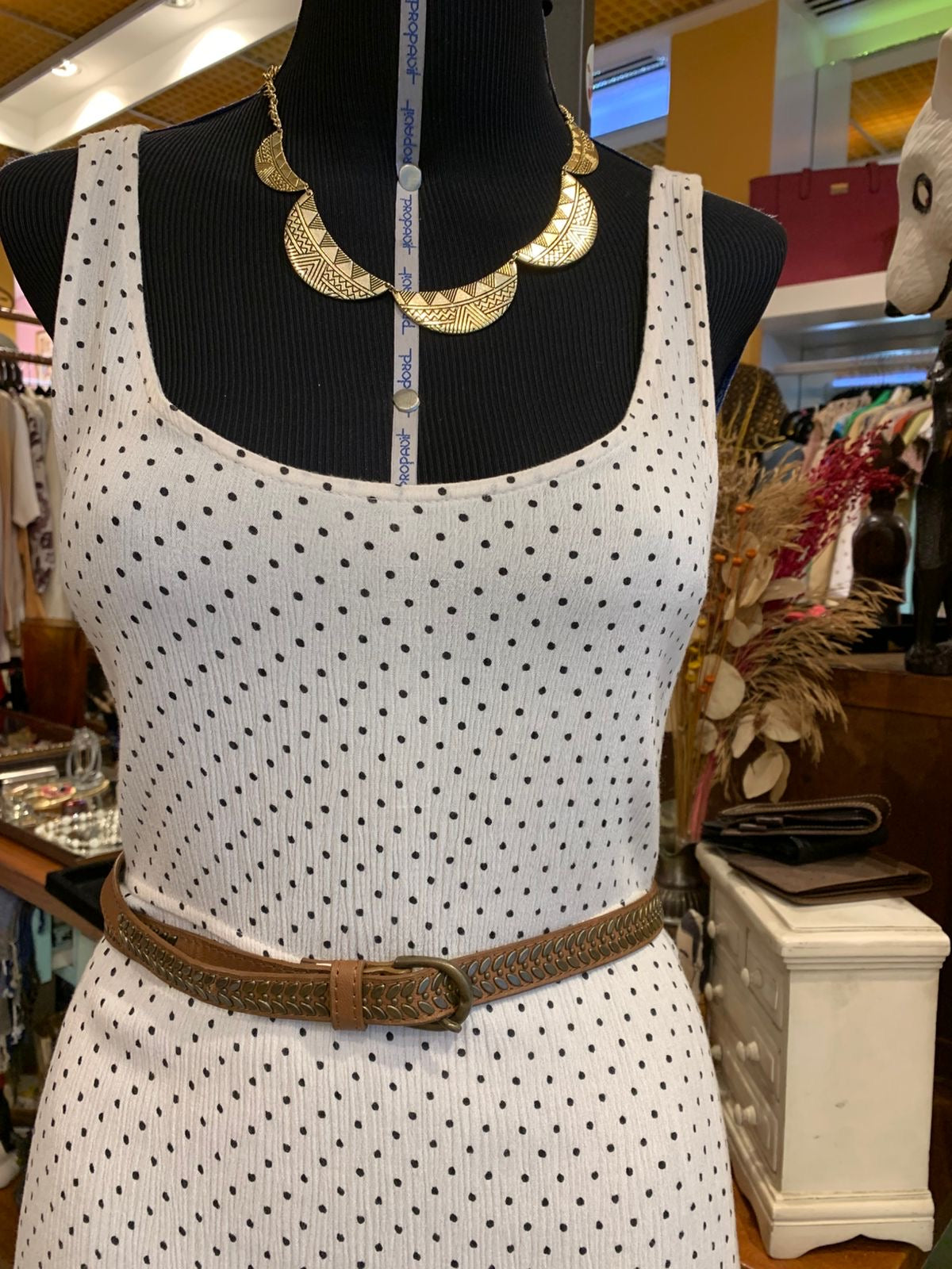 Vestido longo branco
