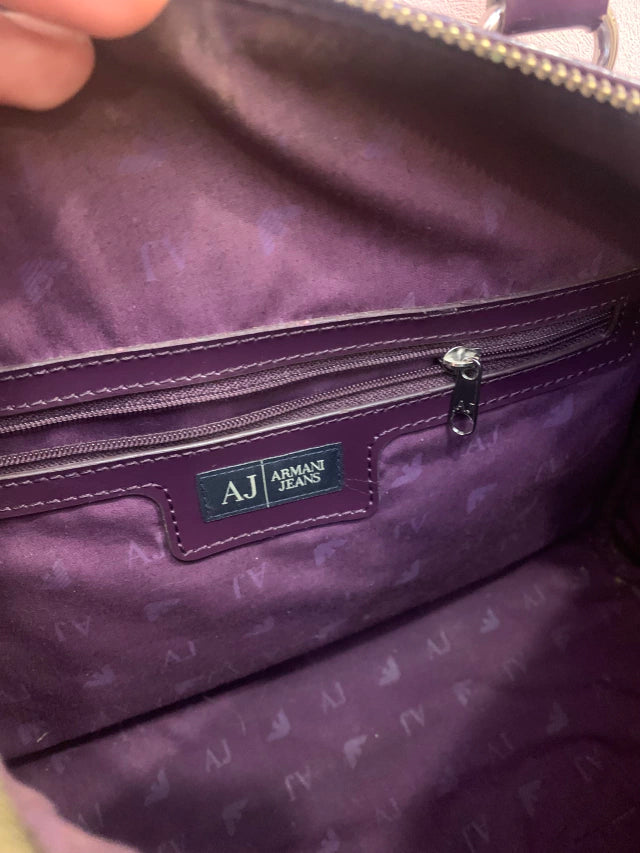 Bolsa Armani Jeans Roxa