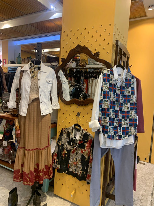Jaqueta jeans branca