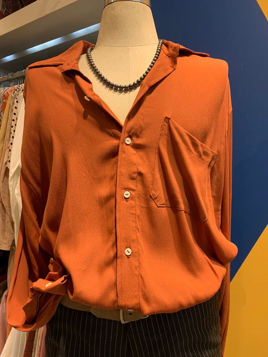 Camisa terra cota