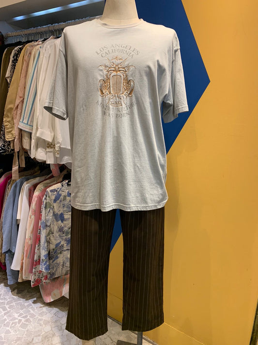 T-shirt Von Dutch cinza