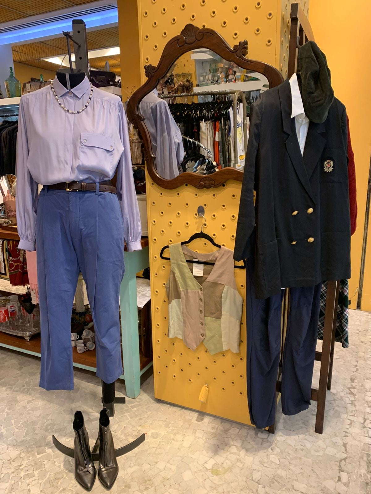 Camisa lilás básica
