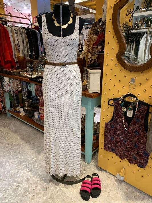 Vestido longo branco