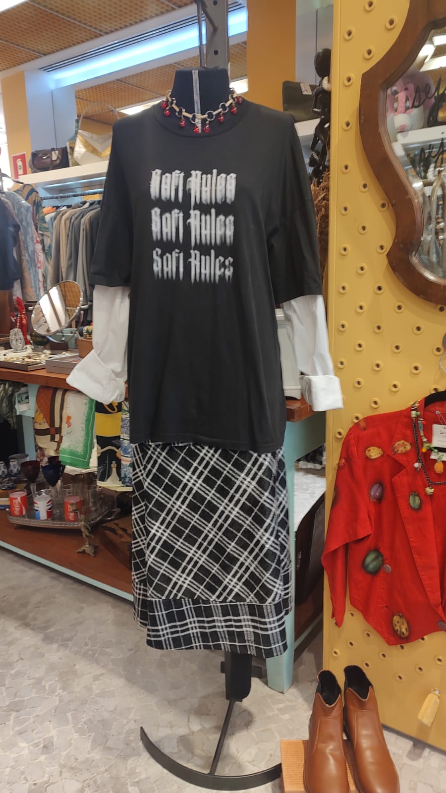 Camisa preta soft Rules