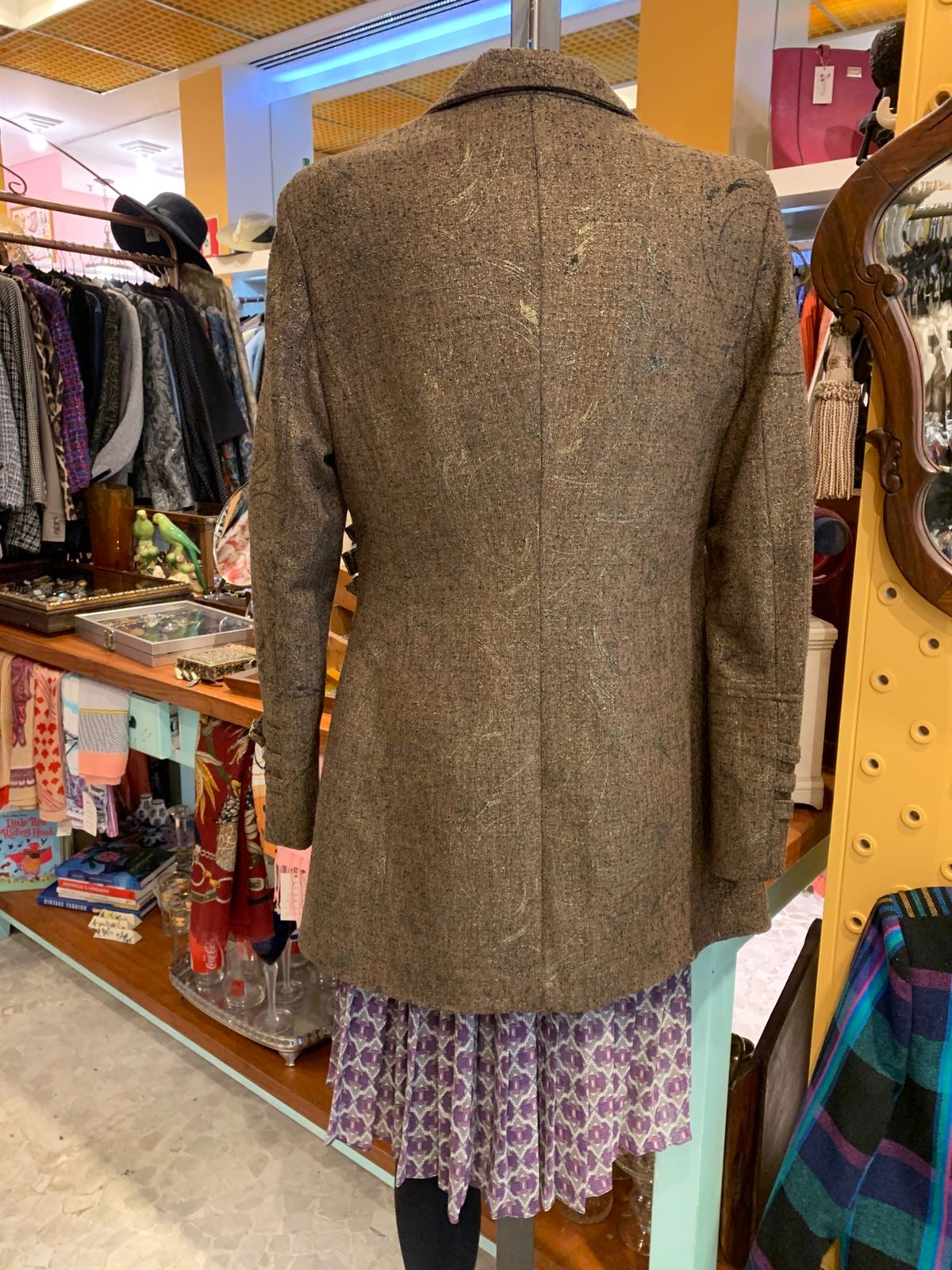 Blazer vintage marrom