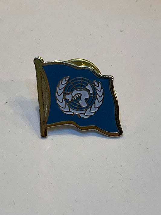 Broche bandeira azul