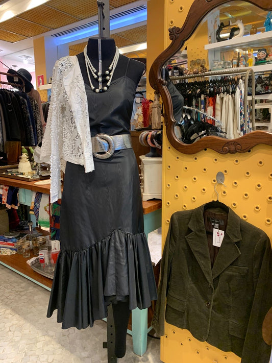 Vestido preto vintage
