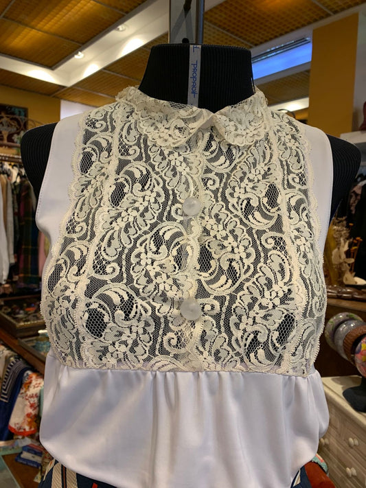 Blusinha renda branca