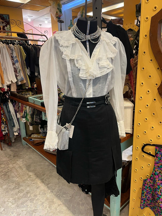 Camisa vitoriana branca